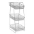 Import Stainless Steel Wire Baskets Set Of Three With Hanging Stand Kitchen Vegetable Storage Baskets Customized Size Bulk Quantity from India
