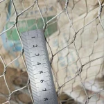 Stainless Steel Wire Rope Netting Fence Animal Soft Mesh