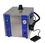 Steam cleaning machine dental or jewelry use low water level warning 2L capacity 5 bar pressure with flexible wand steam cleaner