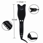 Steam Spray Hair Automatic Curling Iron Air Curler  Ceramic Rotating Air Curl Spin 1 Inch hair Curling Iron Magic Hair curler