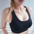 Import Stylish Plain Color Women Gym Crop Top Fashion Quick Dry Padded Adjustable Sports Bra from China