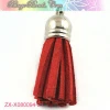 Suede Tassels Charms Pendant Ideal Accessories For DIY Projects Suede leather Tassel 36mm