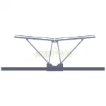 SunRack Full Aluminum Alloy Solar Power Carport Mounting System With Two Elegant Wings
