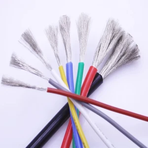 Supply 12 14 18 20 22 24 AWG silicone UL copper wire 0.5mm 1mm 1.5mm 3mm 6mm 10mm 600V flexible multi-strand tinned copper cable