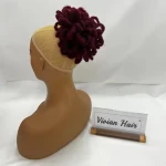 Synthetic Afro Hair Bun Chignon Hairpiece Donut Hairpieces Dreadlocs Hair Bun Ponytail Ponytail Buns for Black Women