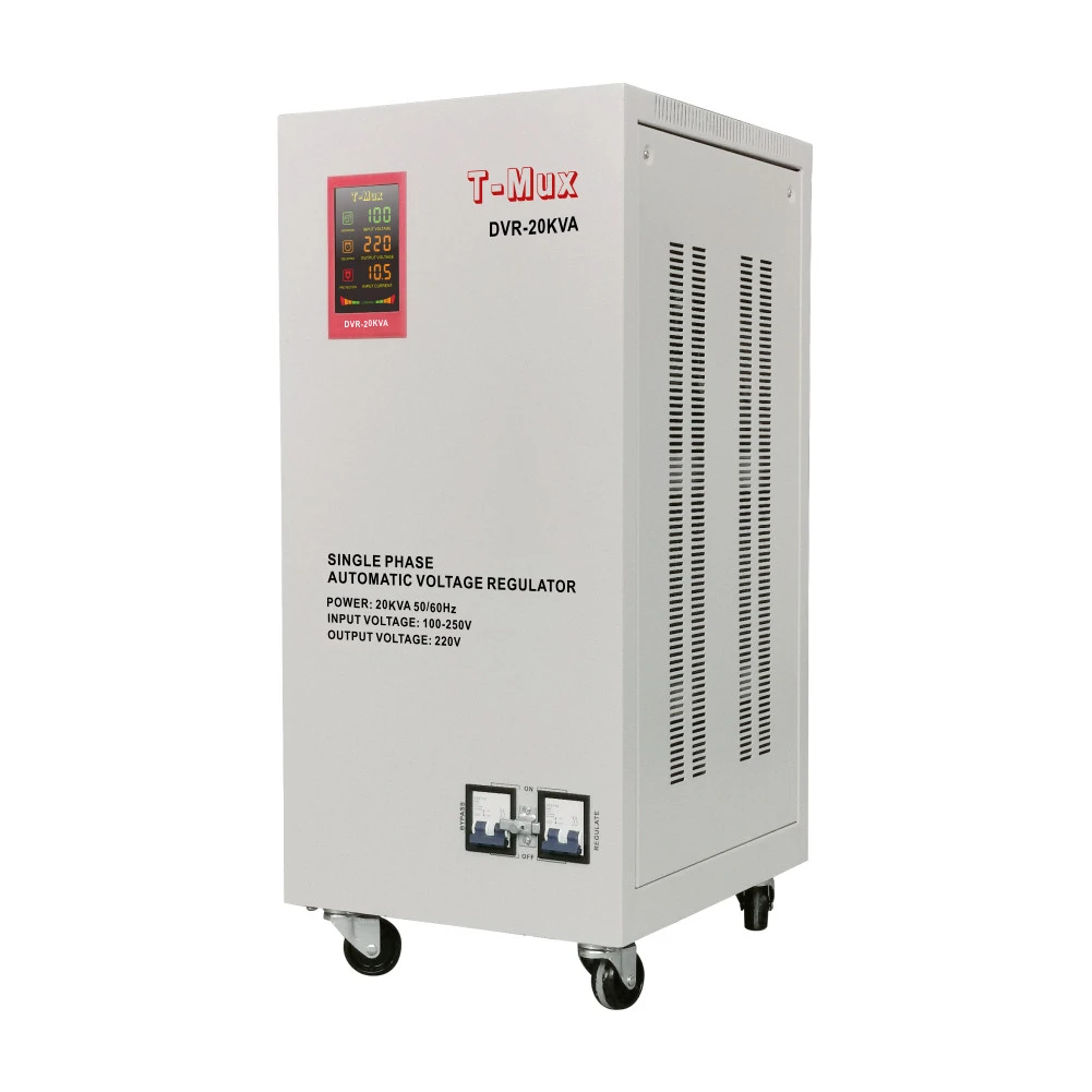 T-Mux 20KVA single phase svc 220V automatic voltage regulators  automatic voltage stabilizers