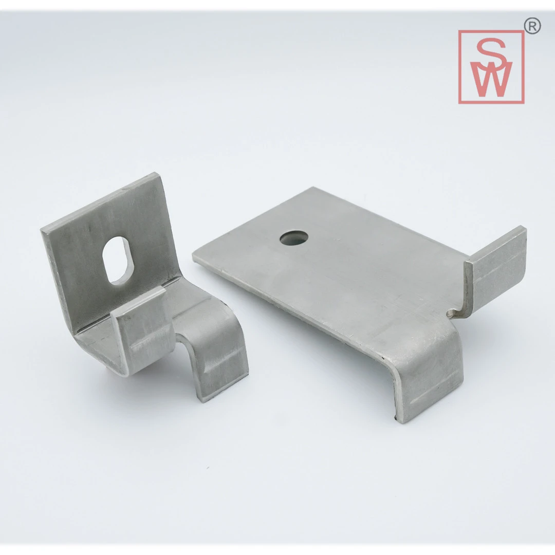 Tailor-made stone facade construction stainless steel 304 A2 316 A4  kerf bracket for stone cladding fixing