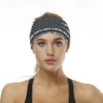 Temple Tape Headbands for Men and Women Sweatband  Sports Headband Moisture Wicking Workout for Running cycling