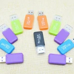 TF Card Reader Support Micro-SD Memory Card USB 2.0 For Mobile PC Laptop Camera