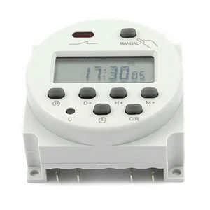 TIME SWITCH 220V 110V 24V 12V WITH 4 WIRES LCD DIGITAL DAILY WEEKLY PROGRAMMABLE DIGITAL TIMER