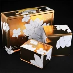 Tin Box for Band Aid also for pill or coin bank CMYK colors customer logo and artwork can be applicable