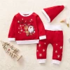 Toddler kids Baby Boy Girls Christmas  Outfit Baby Clothes Christmas costumes
