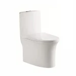 toilets one piece ceramic modern wash down ceramic toilet set