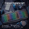 Top Budget Splash-Proof Bloody Corsair RGB Gaming Mouse Mechanical USB Wired keyboard For PC Mac Game