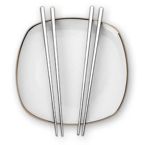 top grade stainless steel custom printed chopsticks