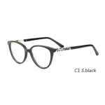 Top Selling Acetate with Metal Anti Blue Light Computer Glasses Mobile Phone Blue Light Blocking Protection Round Eyeglasses