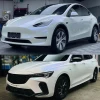 TPU Pearl Chameleon White to Blue Car Vinyl Wrap Chameleon Flake Golden Car PPF Paint Protection Film