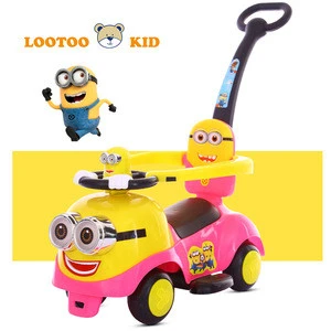 Trade assurance china factory newest model multifunctional ride on sliding push toys for boys
