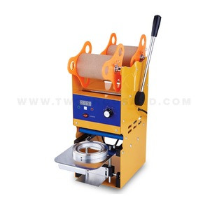 TT-A29B 300-500 Cups/Hour Plastic Disposable Juice Cup Sealing Machine