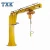 Import TXK Electric Rotation Pillar Fixed Marine Boat Usage Arm Swing Jib Crane 2 Ton Manufacturer from China