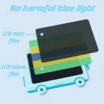 Ultra Thin cartoon car Whiteboard Notebooks Memo Pads Electronic Writing Pad 8.5  Inch LCD Writing Tablet pad With Screen Lock