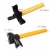 Import Universal Car Anti Theft T Style Heavy Security Rotary Steering Crook Wheel Lock from China