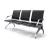 Import Upholstery PU leather cushion airport waiting chair from China