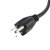 Import us extension computer power cord 125v ac power supply cord with plug from China