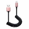 USB AM to Micro USB data sync charge sprial cable for mobilephone analysis device