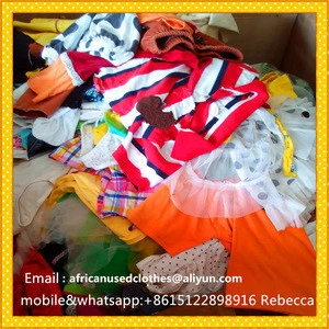 used clothing lots/well baled used clothing/0-5 years baby light rummage for exporting to africa market in bales
