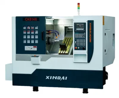 Vertical Machining Center Numerical Control Milling 35 Degree Inclined Bed Knife Machine