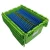 Import virgin pp plastic crate fishing storage containers box from China