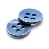 WA5791 Fancy Metal 11.3mm 4 Hole alloy button for clothes