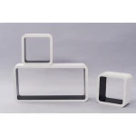 Wall home decoration wall shelf cube shelf CD rack