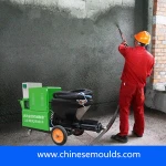 Wall Mortar Putty Spraying Plaster Machine Putty Cement Spray For Sale