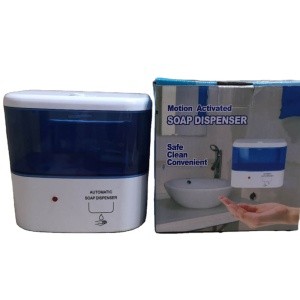 Wall Mounted Touchless Plastic Automatic Sensor Liquid Soap Dispenser for Bathroom Kitchen Large Capacity 800ml/1300ml
