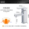 Wash basin table basin cold and hot water faucet splash proof kitchen toilet bathroom constant temperature wash basin mixed with