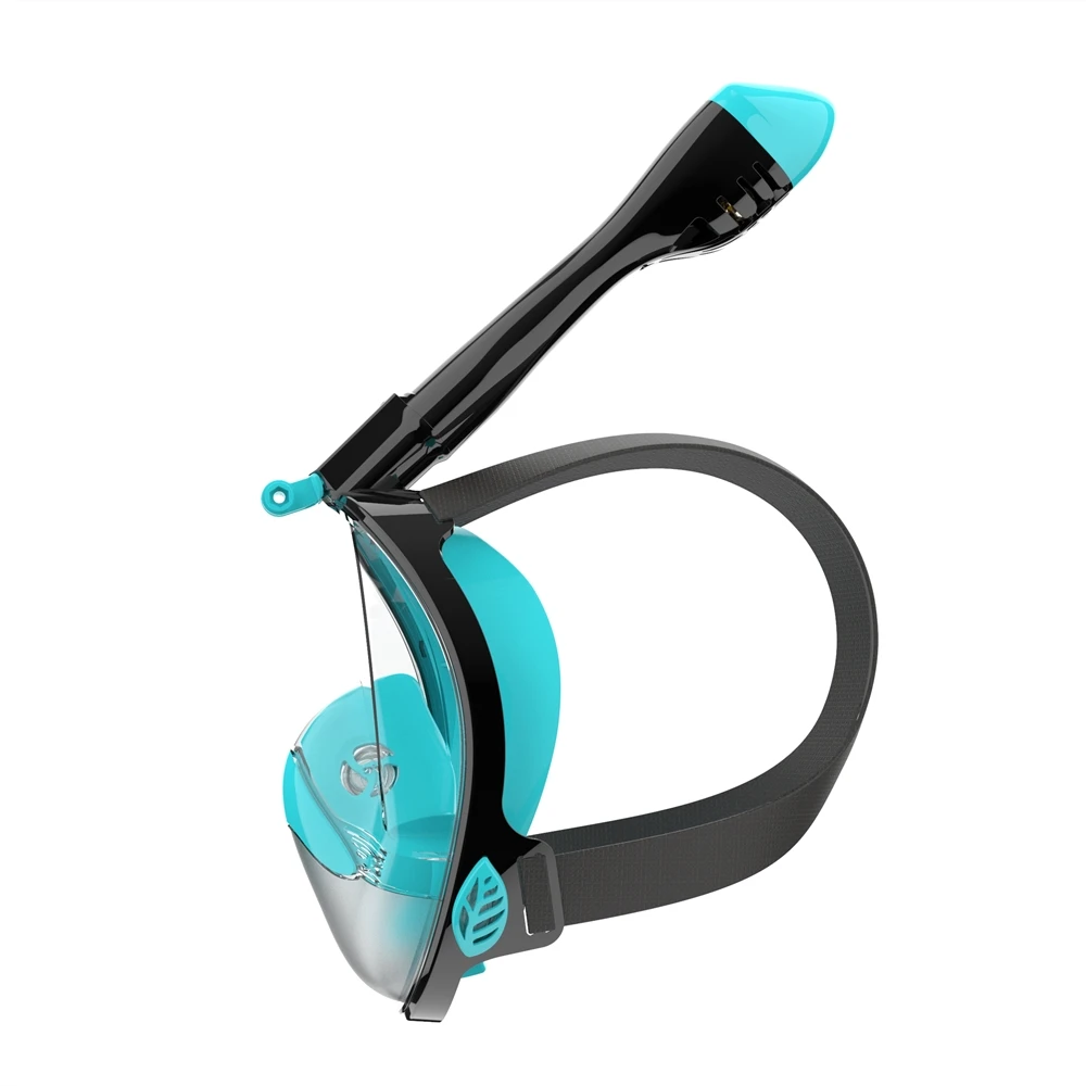 WASPO Easy to Breath Snorkel Mask, Give You A Natural & Safe Snorkeling Experience
