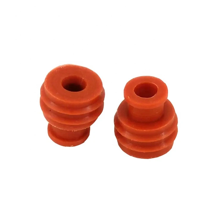 Waterproof Single Silicone Rubber Wire Seal for Automotive Connector