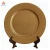 Import Wedding Supplies Cheap Gold Plastic Charger Plates For Wedding Event from China