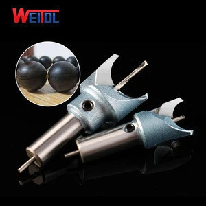 Weitol 6-16mm diameter Wood cutting tools Beads forming tools CNC wood router bit