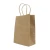 Import White And Brown Kraft Custom logo Printed Disposable brown Kraft paper bag Food take out Shopping Gift paper bags With Handle from China