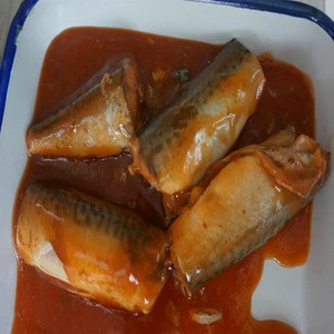 Wholesale Canned Mackerel tin fish in tomato sacue 425g