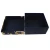 Import Wholesale Cover And Tray Carton Type Black Shopping Box Cosmetic Cardboard Packaging Boxes from China