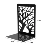 Wholesale Custom Logo Bookend New Arrival Best Seller Black Home Decor Bookends