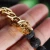 Import Wholesale Custom Stainless Steel Jewelry Bracelet Fashion Volcanic Stone Jewelry Skull Bracelet from China