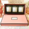 Wholesale Customized 100% Natural Soy Wax Candle in Glass Jar 3 Pack Gift Scented Candle Set