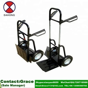 wholesale Heavy duty flexible collapsible Folding hand trolley telescopic hand truck platform hand trolley barrow tool cart