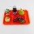 Import Wholesale high quality ABS rectangle food tray with 5 compartments from China
