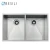Import Wholesale Italian double bowl 304 stainless steel hand made kitchen sink for mansion villa project  D3320B from China